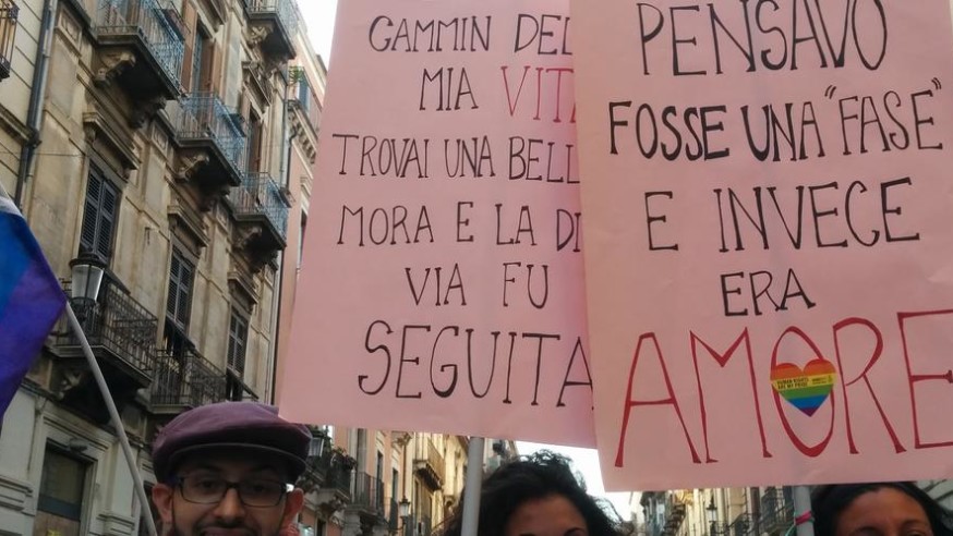 Catania pride, tra bandiere arcobaleno e tricolori «La prossima sfida? Farlo a Picanello o a Librino»